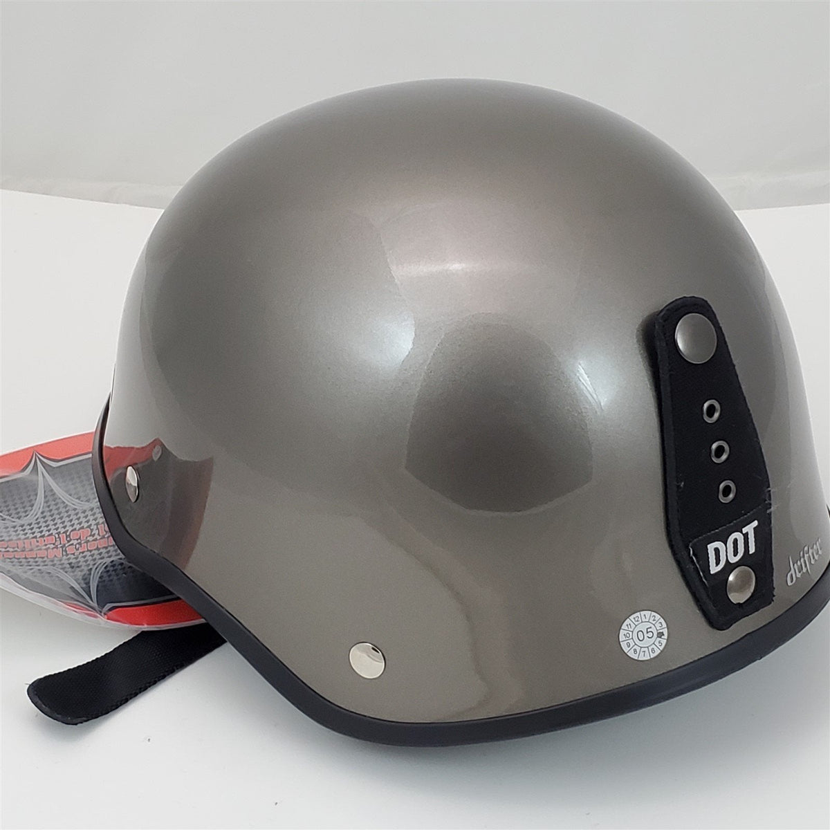 bell drifter motorcycle half helmet Bell Motorcycle Half Helmet Drifter Titanium silver grey XS Extra Smal – Vegas Classic Parts