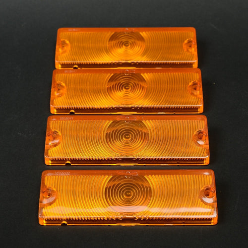 Fits 65 1965 Chevy Bel Air Impala Biscayne Amber LOT of 4 Parking Light Lenses