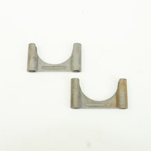 Load image into Gallery viewer, 50-66 Chevy Corvette Camaro Chevelle 1-7/8 Muffler Brackets Pair 3754882 NOS U-D