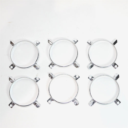 Fits 61 1961 Chevy Impala Tail light Trim Ornaments Back-up Reverse LOT of 6