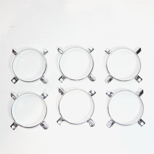 Fits 61 1961 Chevy Impala Tail light Trim Ornaments Back-up Reverse LOT of 6