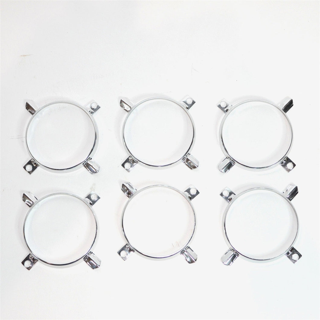 Fits 61 1961 Chevy Impala Tail light Trim Ornaments Back-up Reverse LOT of 6
