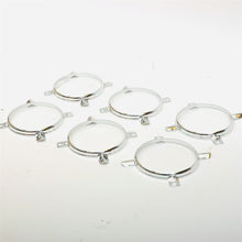 Load image into Gallery viewer, Fits 61 1961 Chevy Impala Tail light Trim Ornaments Back-up Reverse LOT of 6