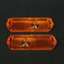 Load image into Gallery viewer, Fits 63 1963 Chevy Bel Air Impala LOT [4] Amber Turn Signal Parking Light Lenses