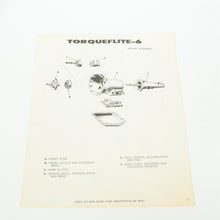 Load image into Gallery viewer, Torqueflite 6 Transmission Rebuild Gaskets &amp; Seals McQuay-Norris T-7253PK NORS