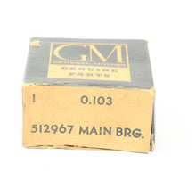 Load image into Gallery viewer, 41-49 Pontiac P6 Rear Center Crankshaft Main Bearing .001 GM 512967 NOS