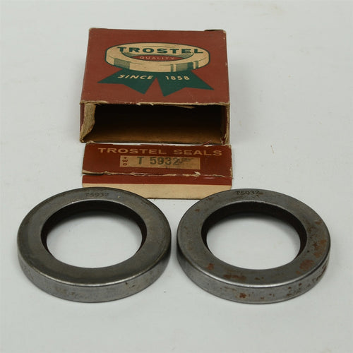 Vintage Oil Seals LOT of 2 Trostel T5932 T-5932 NOS Unknown Fitment