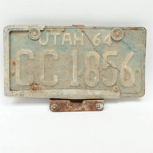 Load image into Gallery viewer, 53-54 Cadillac Rear License Plate Bracket 1964 Utah for Rat Rod or Restoration