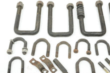 Load image into Gallery viewer, 1950s to 1960s GMC Trucks Parts Lot U-Bolts U-Joint Straps, etc