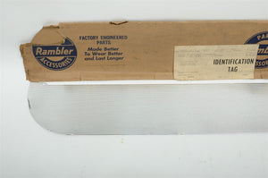 61 1961 AMC Rebel Deluxe Super Custom 6 LH Front Door Panel Kickpad 3460741 NOS