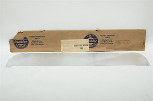 61 1961 AMC Rebel Deluxe Super Custom 6 LH Front Door Panel Kickpad 3460741 NOS