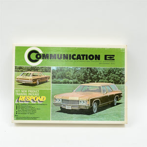 71 1971 Chevrolet Communication PKG Camaro Corvette Dealer Product Information