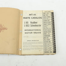 Load image into Gallery viewer, International Harvester L-185 Roadliner L-1853 Truck Parts Catalog Manual Rev.#5