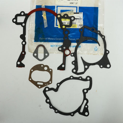 84-86 Buick Olds 3.6L V6 Turbo Timing Cover Gasket Set GM 12337540 NOS