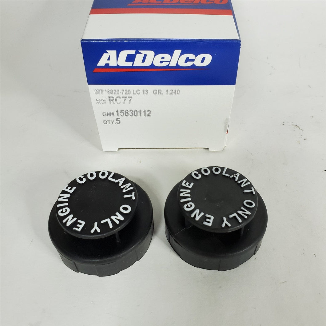 82-00 Buick Chevy Olds...Coolant Recovery Tank Cap PAIR ACDelco RC77 GM 15630112