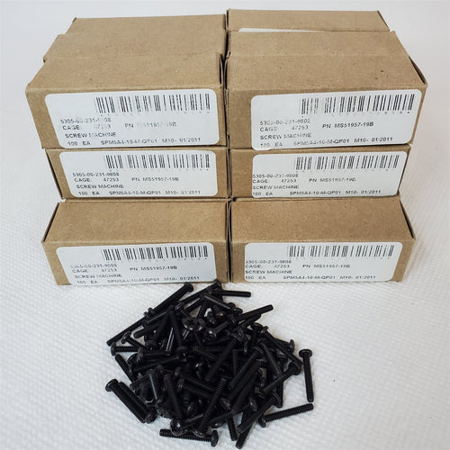 Phillips Pan Head Black Oxide Stainless Steel Machine Screws 2000 Lot 4-40 x 3/4