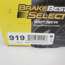 Load image into Gallery viewer, Drum Brake Shoe-Premium Non Asbestos Bonded Brake Shoe Rear O&#39;Reilly Brakebest Select 919