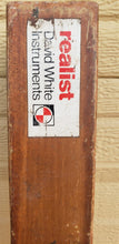 Load image into Gallery viewer, David White Realist 9 Foot 5 Inch Wood Transit Survey Telescopic Grade Rod