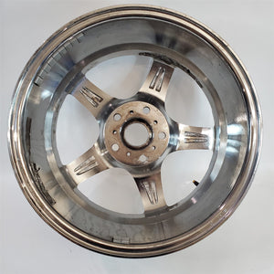ZCW 16" Chrome Wheel Rim 16x7 5-Spoke et+38 AEWC 51A8C 51A8CPX #2