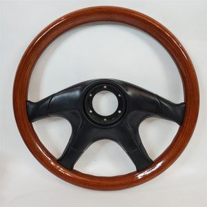 Italvolanti 370mm 14.5" Beautiful Wood 4-Spoke Steering Wheel 06-96