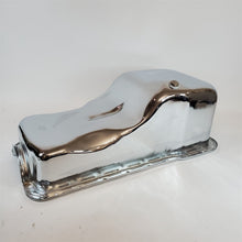 Load image into Gallery viewer, Fits 62-42 Ford Small Block Front Sump Oil Pan Chrome 221 260 289 302