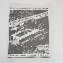 Load image into Gallery viewer, Sacramento Mustang Performance Catalog &#39;88-&#39;89 Mustang Motor Sport