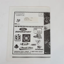 Load image into Gallery viewer, Sacramento Mustang Performance Catalog &#39;88-&#39;89 Mustang Motor Sport