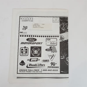 Sacramento Mustang Performance Catalog '88-'89 Mustang Motor Sport