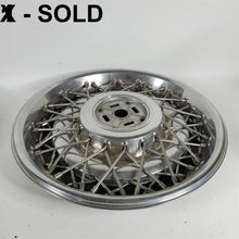 Load image into Gallery viewer, 75-85 Cadillac Wire Spoke Hub Cap Hubcap YOU CHOOSE! Less Imperfections