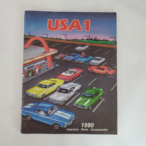 1990 USA 1 Parts Catalog: Interiors Parts and Accessories