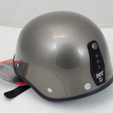 Load image into Gallery viewer, Bell Motorcycle Half Helmet Drifter Titanium silver grey XS Extra Small