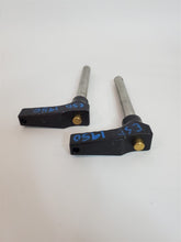 Load image into Gallery viewer, LOT of 2 Push Button Ball Lock Pins L-Handle 2-1/2&quot; Grip Length 3/8&quot; Shank PAIR