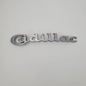 Vintage Cadillac Quik-Vac Original Chrome Emblem