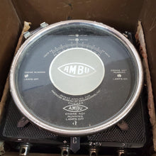 Load image into Gallery viewer, Antique 1916 Era AMBU &quot;Trouble Shooter&quot; Model E Ammeter Voltmeter w/ Leads, Case