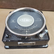 Load image into Gallery viewer, Antique 1916 Era AMBU &quot;Trouble Shooter&quot; Model E Ammeter Voltmeter w/ Leads, Case