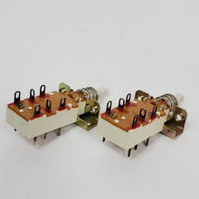 Load image into Gallery viewer, New Toko Power Push Button Switches PAIR DPDT Toko Schadow NE15 8532C