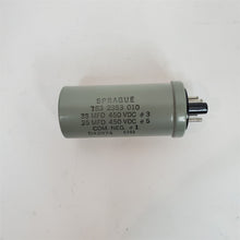 Load image into Gallery viewer, Sprague Dual Section Capacitor w/ Octal Base 35uf 450V Made in USA Rare HTF