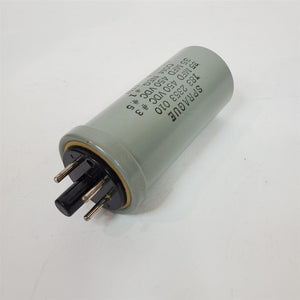 Sprague Dual Section Capacitor w/ Octal Base 35uf 450V Made in USA Rare HTF