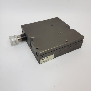 Precision Linear Stage Micrometer Table Aerotech Model ATS-301