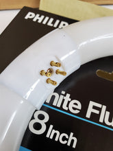 Load image into Gallery viewer, FC8T9/CW 22W 8&quot; Cool White Circline Round Fluorescent Bulbs PACK OF 12 Philips