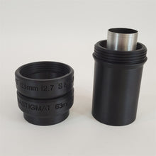 Load image into Gallery viewer, Kodak Anastigmat 63mm f/2.7 Cine Lens in S Mount Fixed Focus