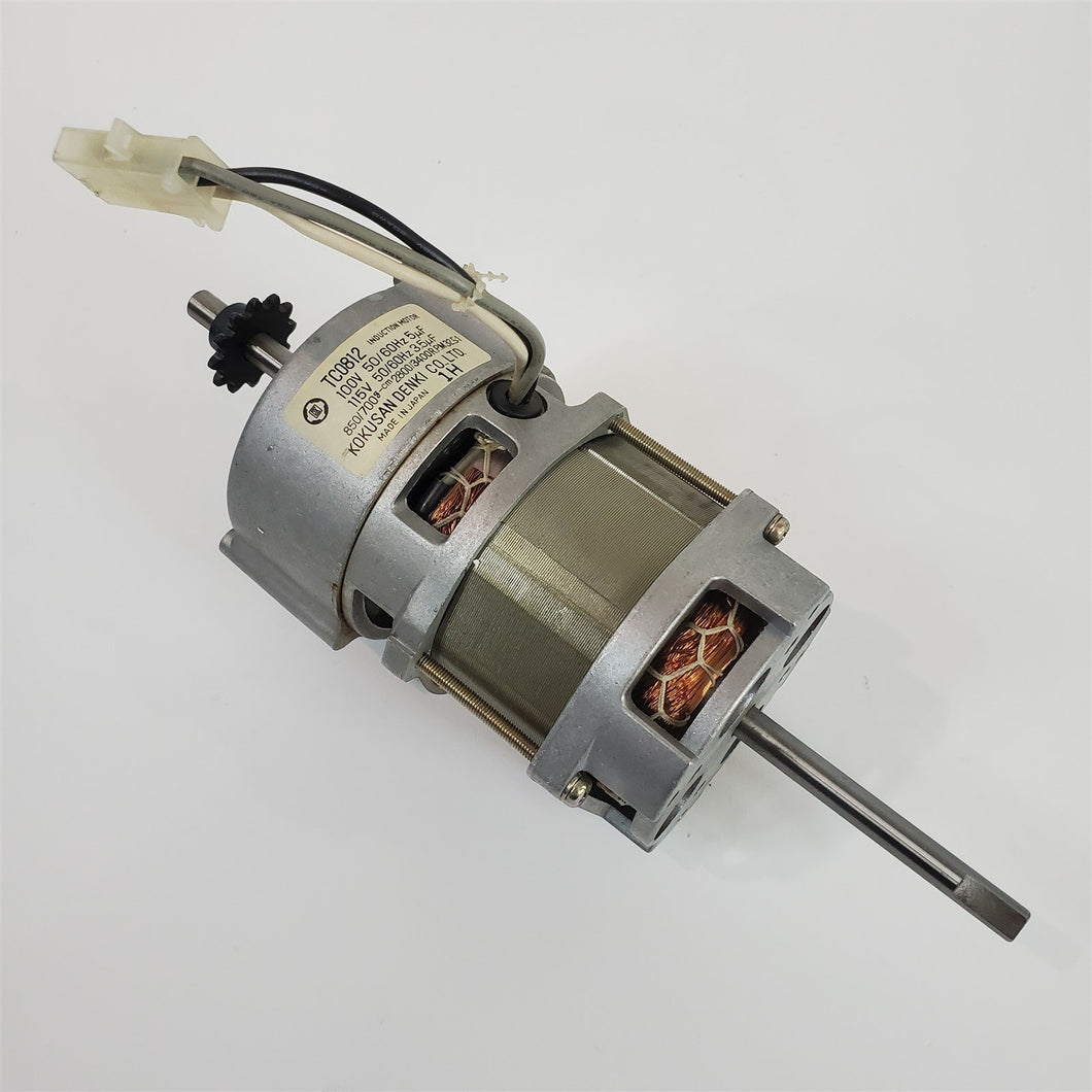 Induction Gear Motor 32.5:1 115 VAC 2400-3400 RPM Max Kokusan Denki TC0812