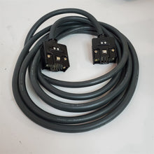 Load image into Gallery viewer, Vtg EIAJ 8-Pin Male to EIAJ 8-Pin Male Video Cable 10&#39; Long NOS Metal Housings