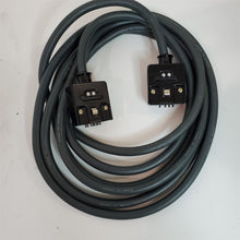 Load image into Gallery viewer, Vtg EIAJ 8-Pin Male to EIAJ 8-Pin Male Video Cable 10&#39; Long NOS Metal Housings