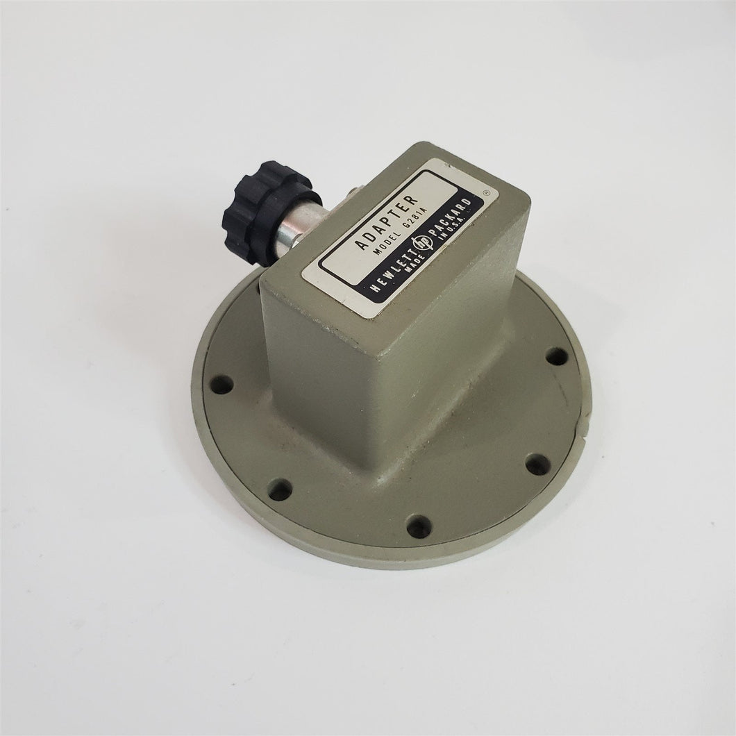 HP G281A Waveguide WR-284 to Coaxial N-Type Adapter 3.95-5.85 GHz