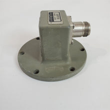 Load image into Gallery viewer, HP J281A Waveguide WR-137 to Coaxial N-Type Adapter 5.3 GHz to 8.2 GHz