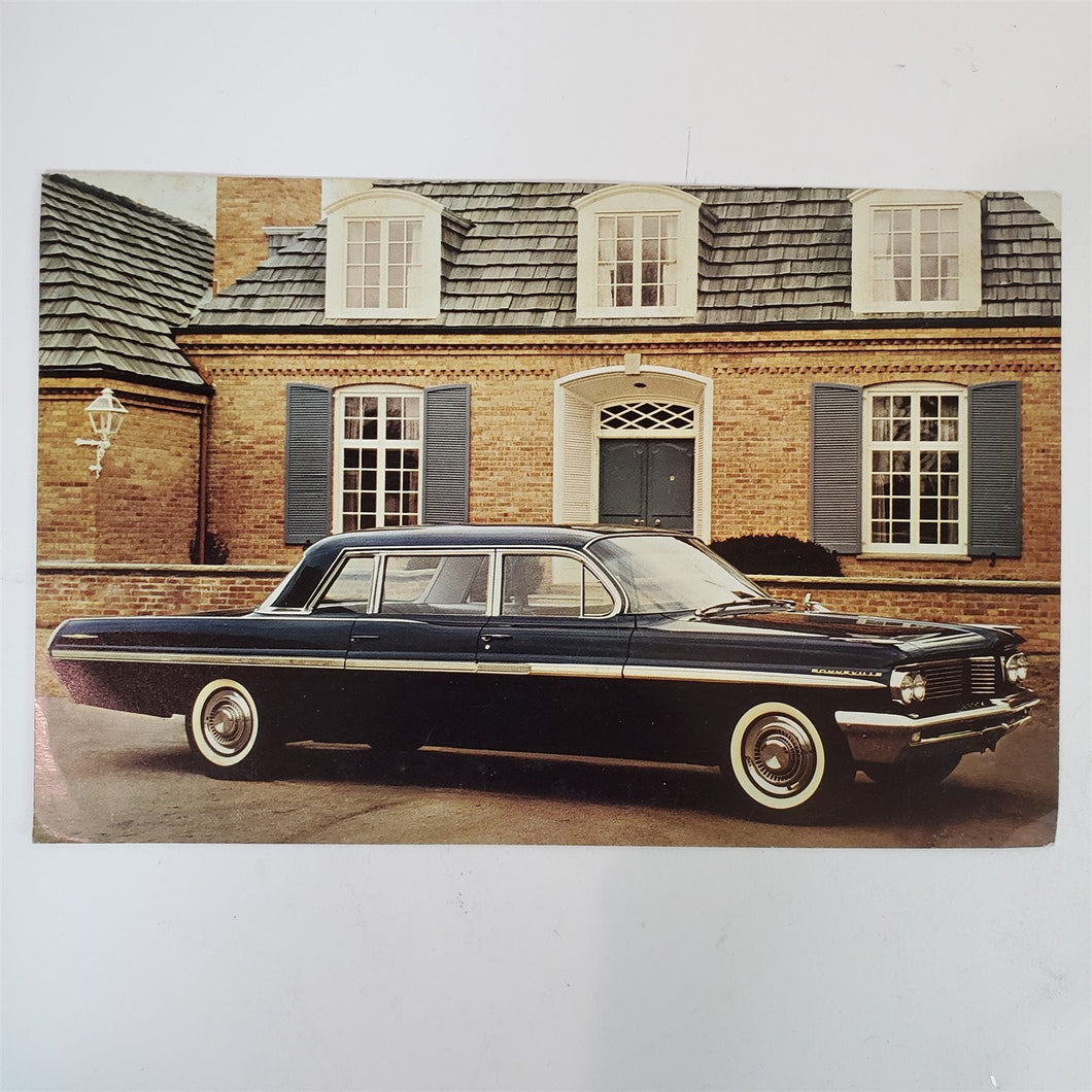 Vintage 63 1963 Pontiac 9 Nine Passenger Limousine Promotional Picture