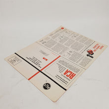 Load image into Gallery viewer, RCA Radio &amp; Television Service News January 1960 Vol. 24, No. 4