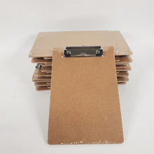 Load image into Gallery viewer, Lot of 16 Mini/Small Clipboards 6x9, Memo Size Crafts Hardboard