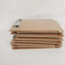 Load image into Gallery viewer, Lot of 16 Mini/Small Clipboards 6x9, Memo Size Crafts Hardboard